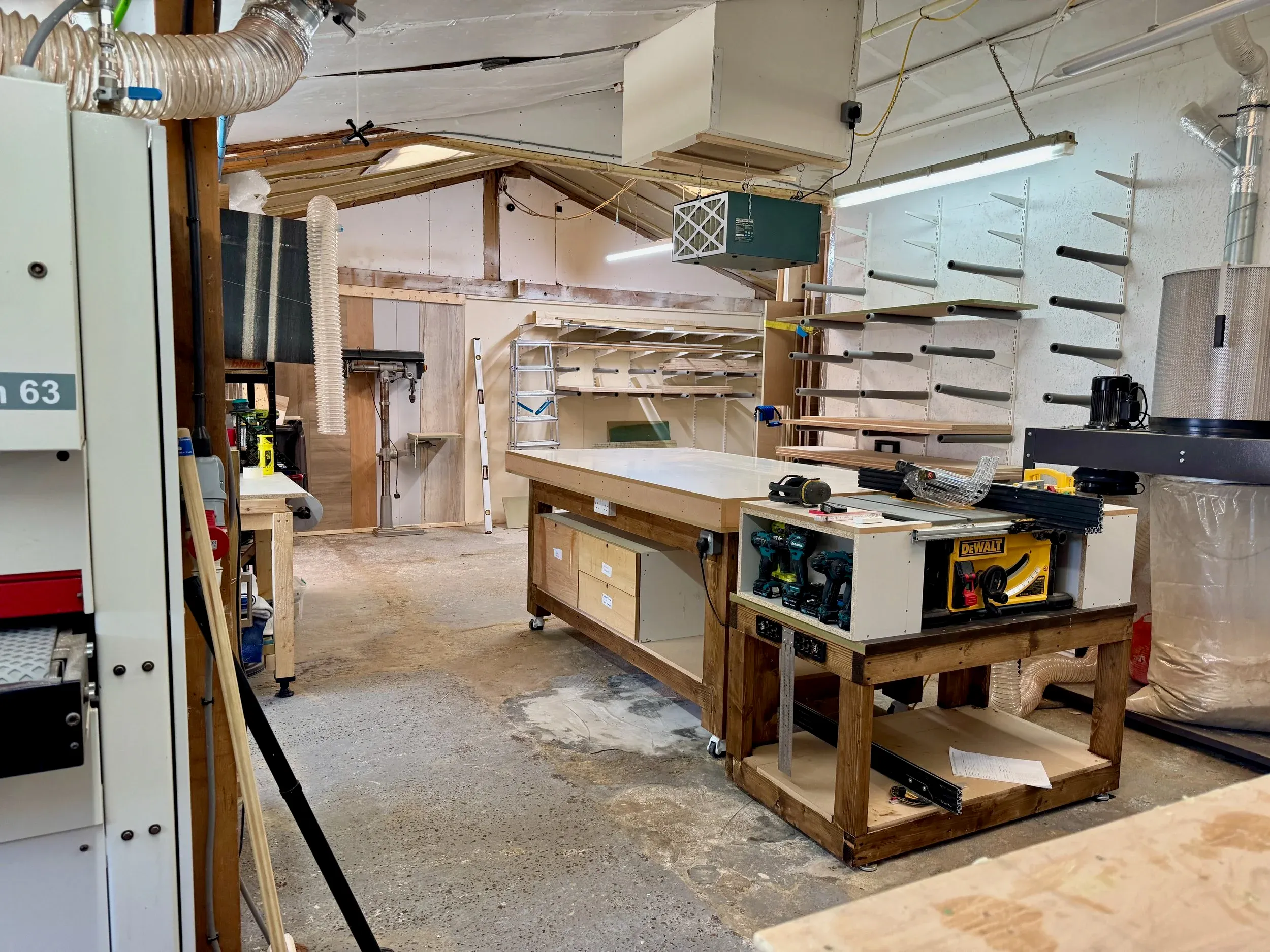 The Seagull Bespoke Interiors workshop in Hawkhurst