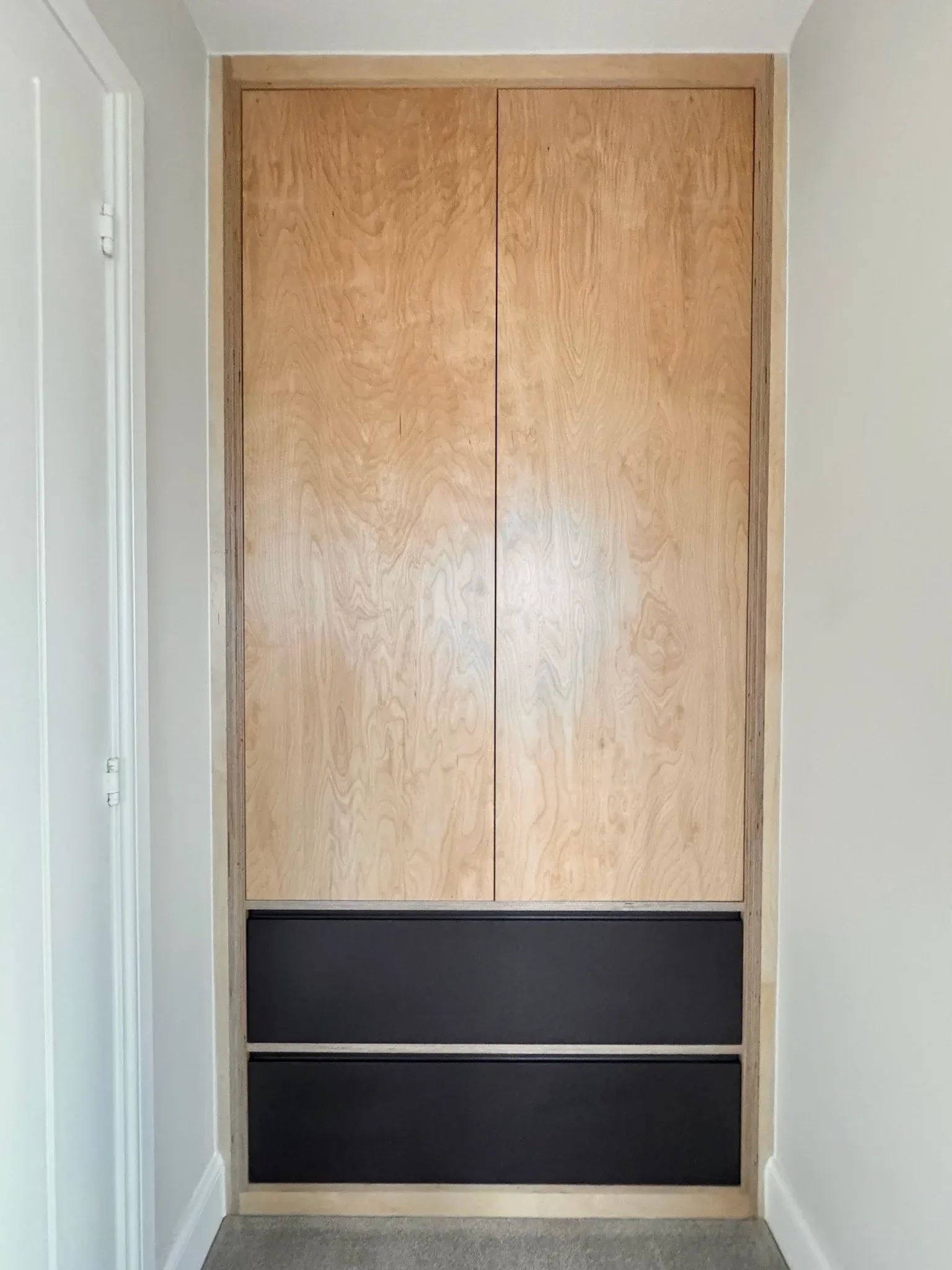 Birch Ply Wardrobes, Seagull Bespoke Interiors