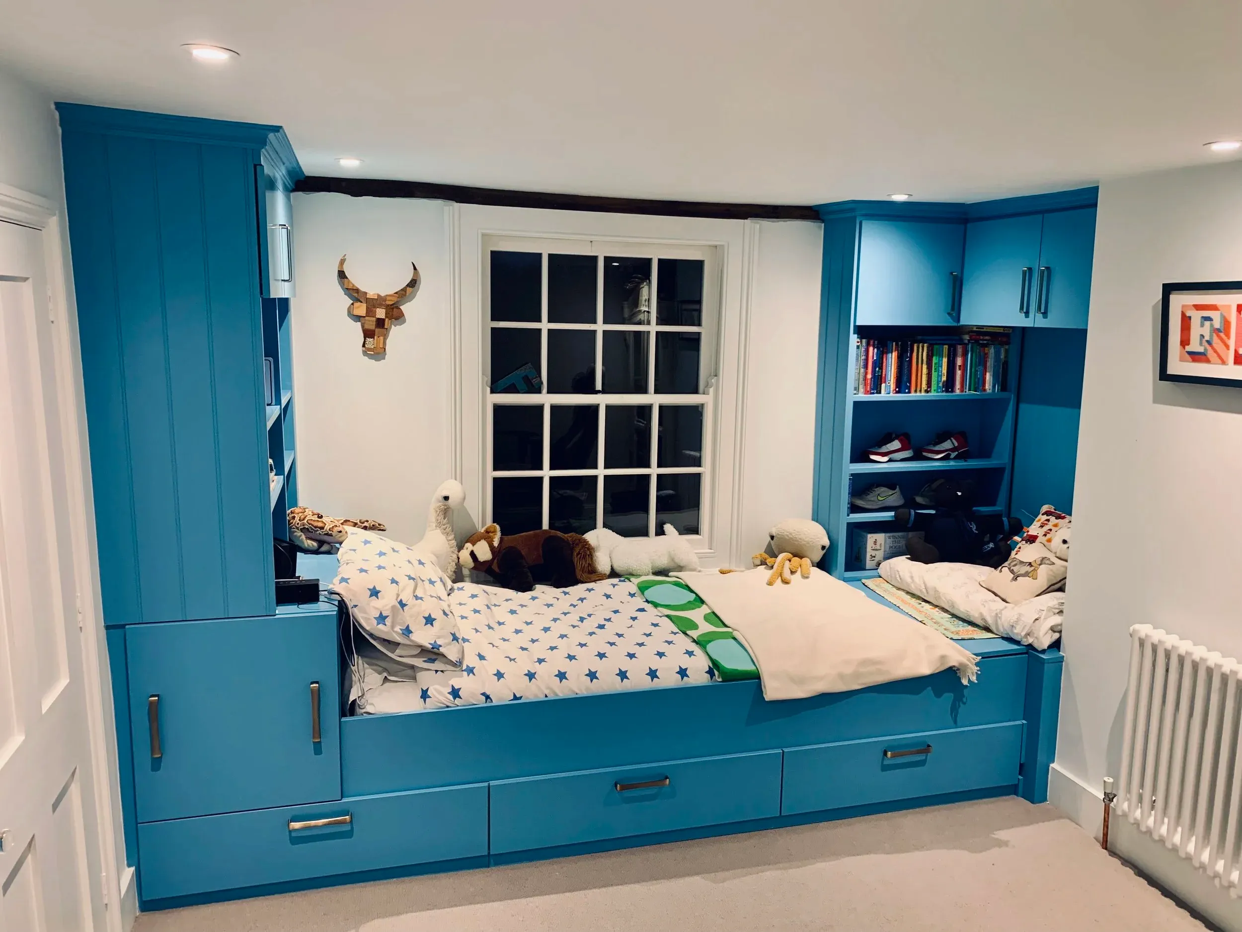 Built In Bed and Storage Units