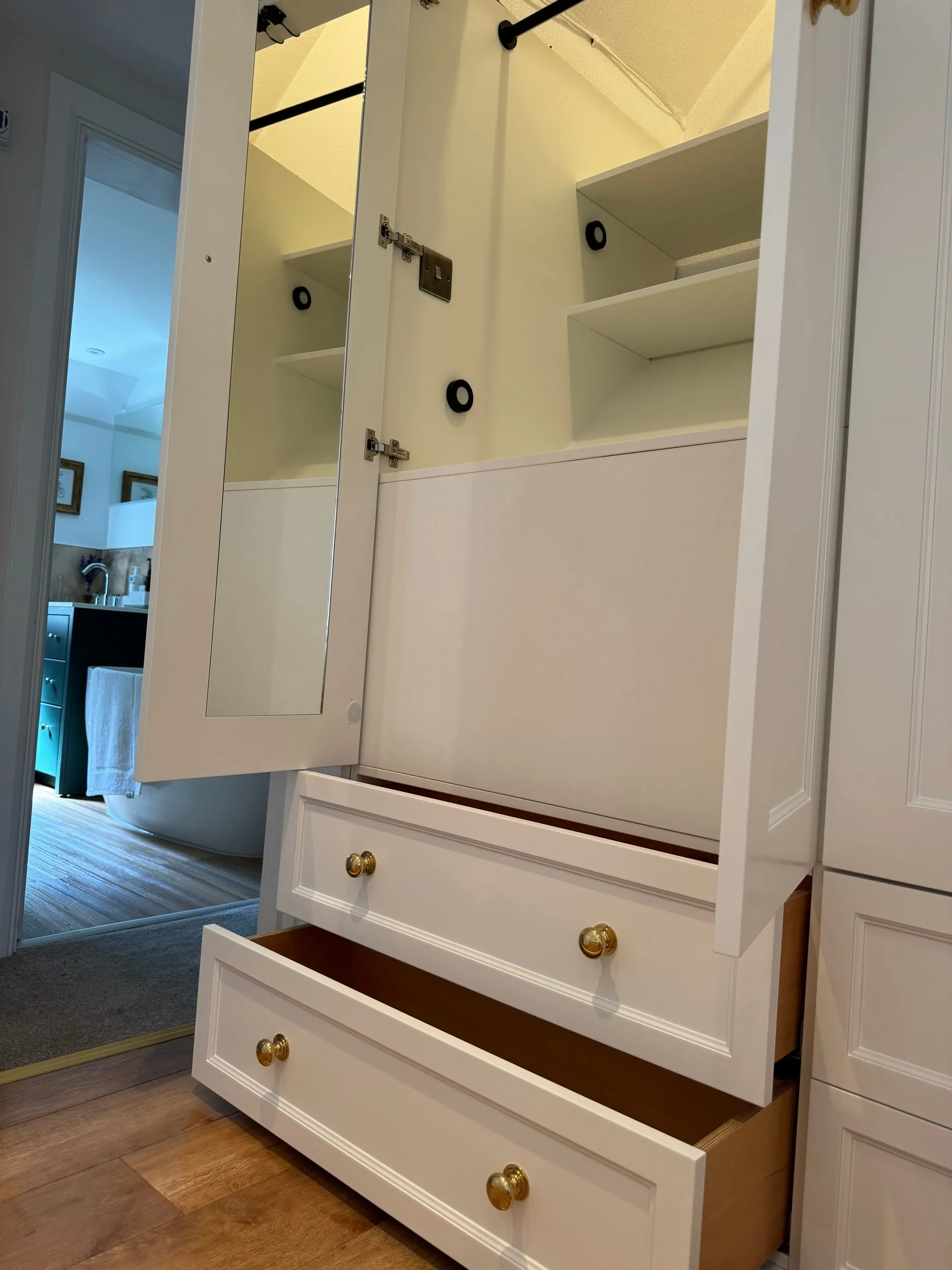 Fitted Eaves Wardrobes, Seagull Bespoke Interiors