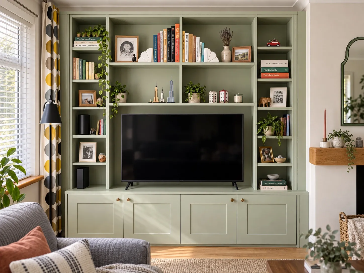Living Room Media Wall