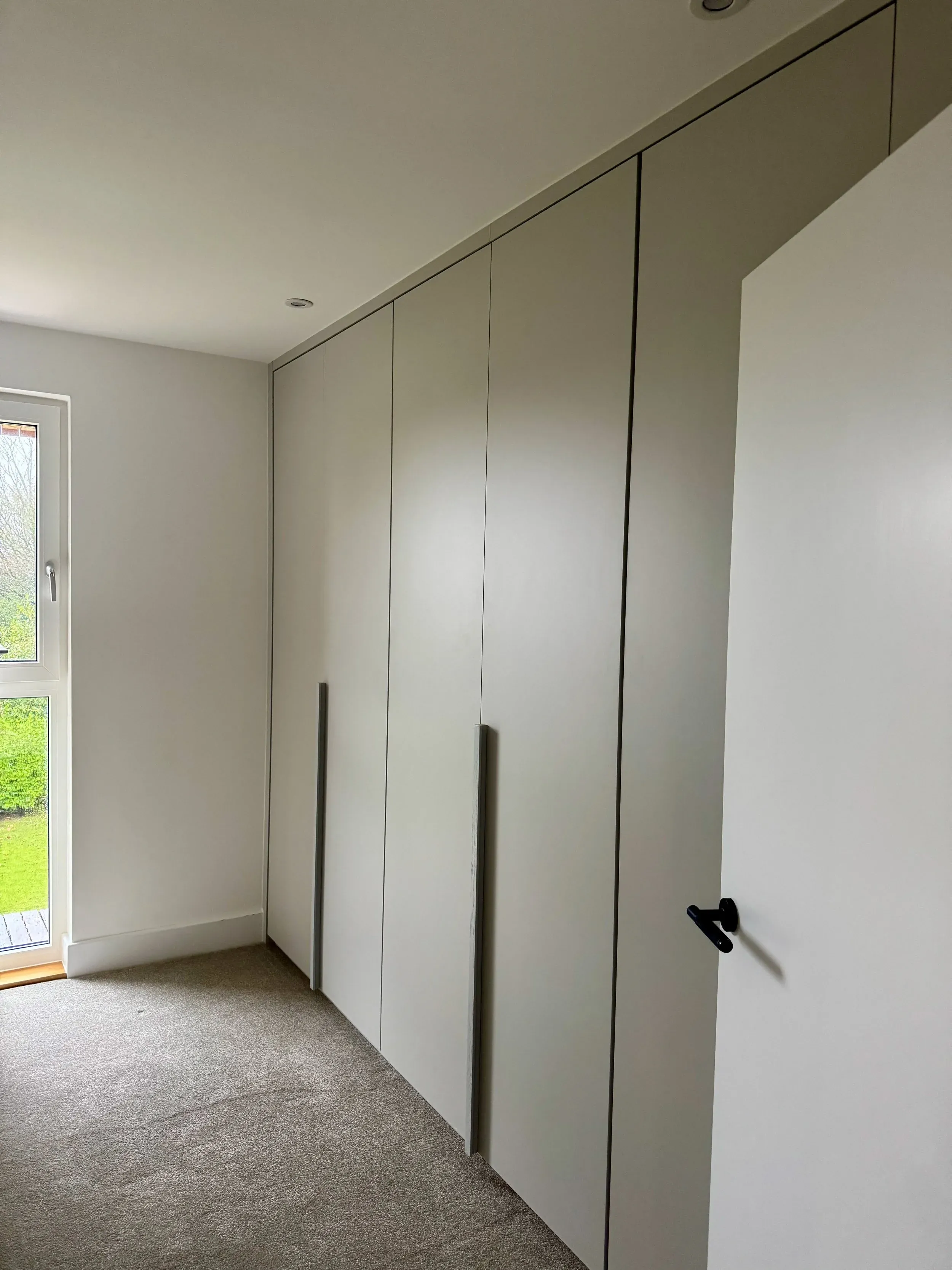 Modern Grey Wardrobe, Seagull Bespoke Interiors