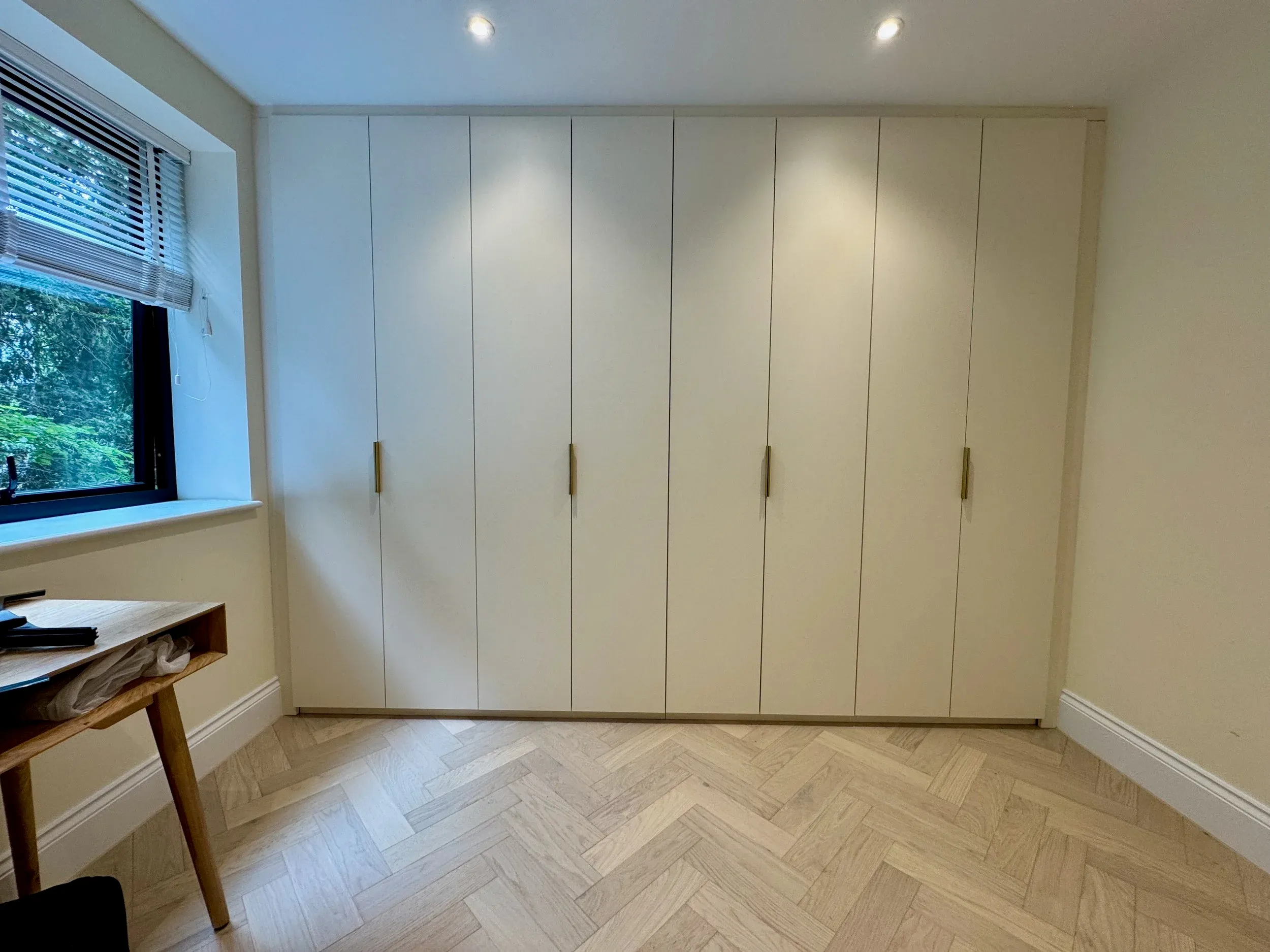 Modern Wardrobe & Floating TV Unit