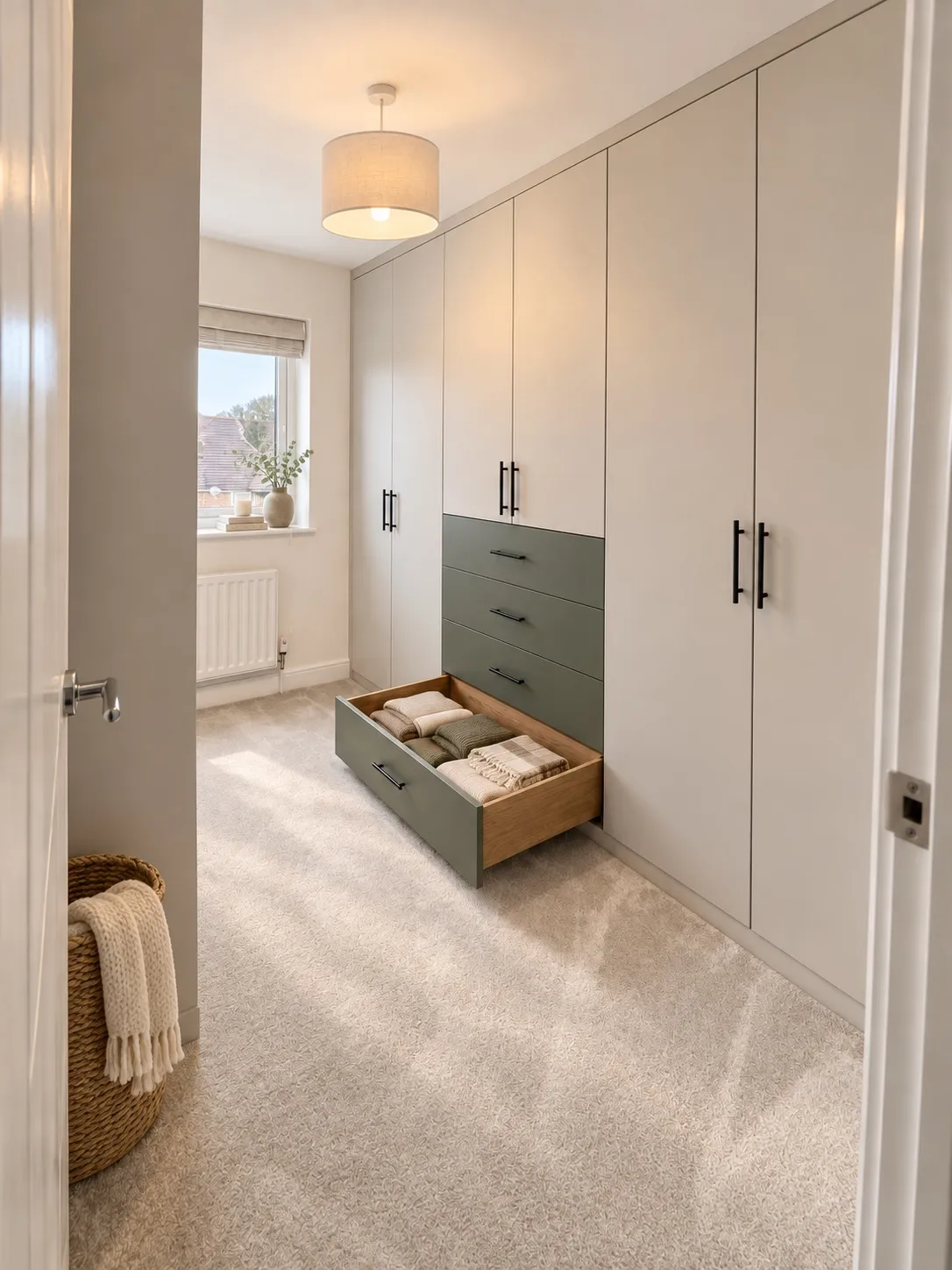 Modern Dressing Room, Seagull Bespoke Interiors