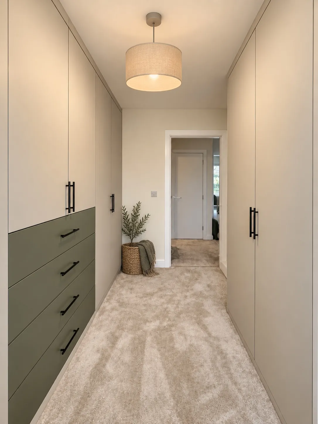 Modern Dressing Room, Seagull Bespoke Interiors