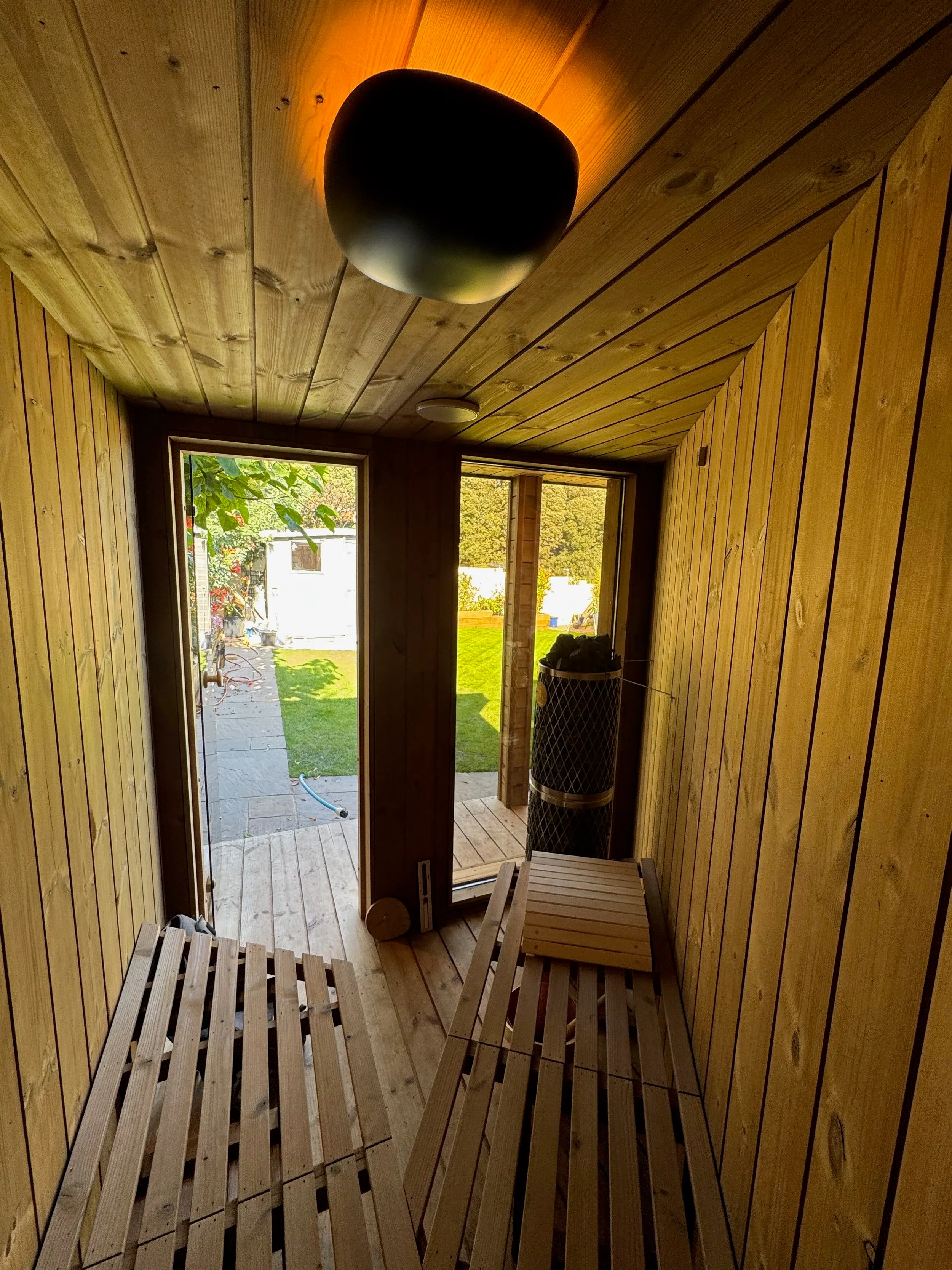 Outdoor Sauna, Seagull Bespoke Interiors