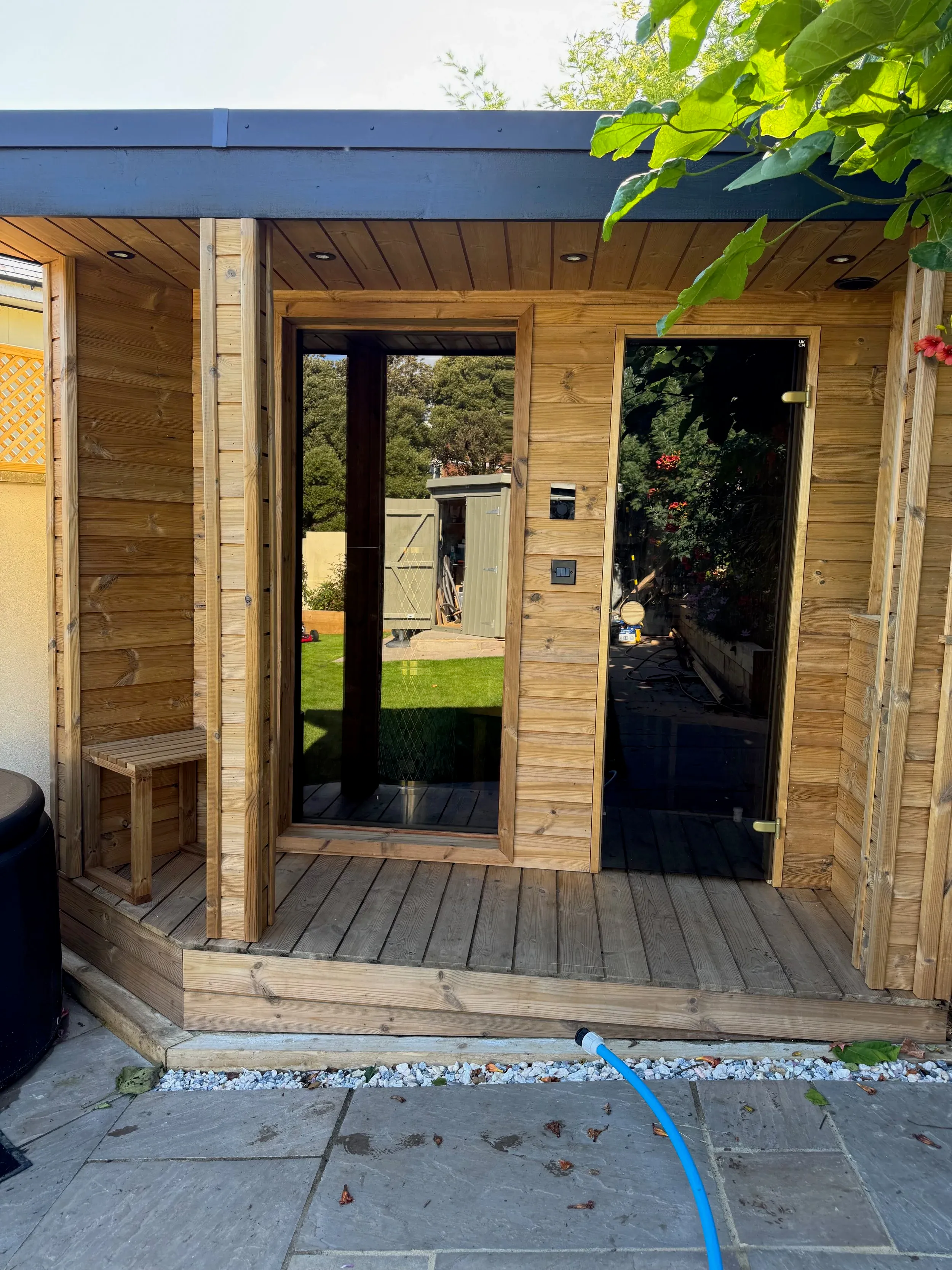 Outdoor Sauna, Seagull Bespoke Interiors