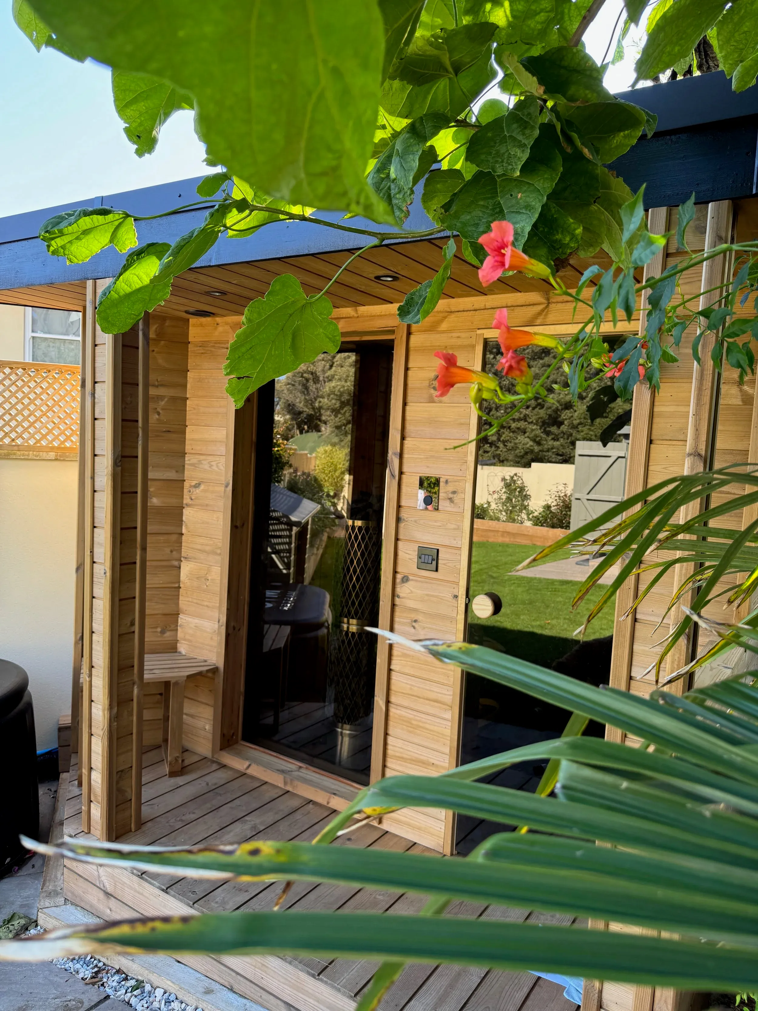 Outdoor Sauna, Seagull Bespoke Interiors