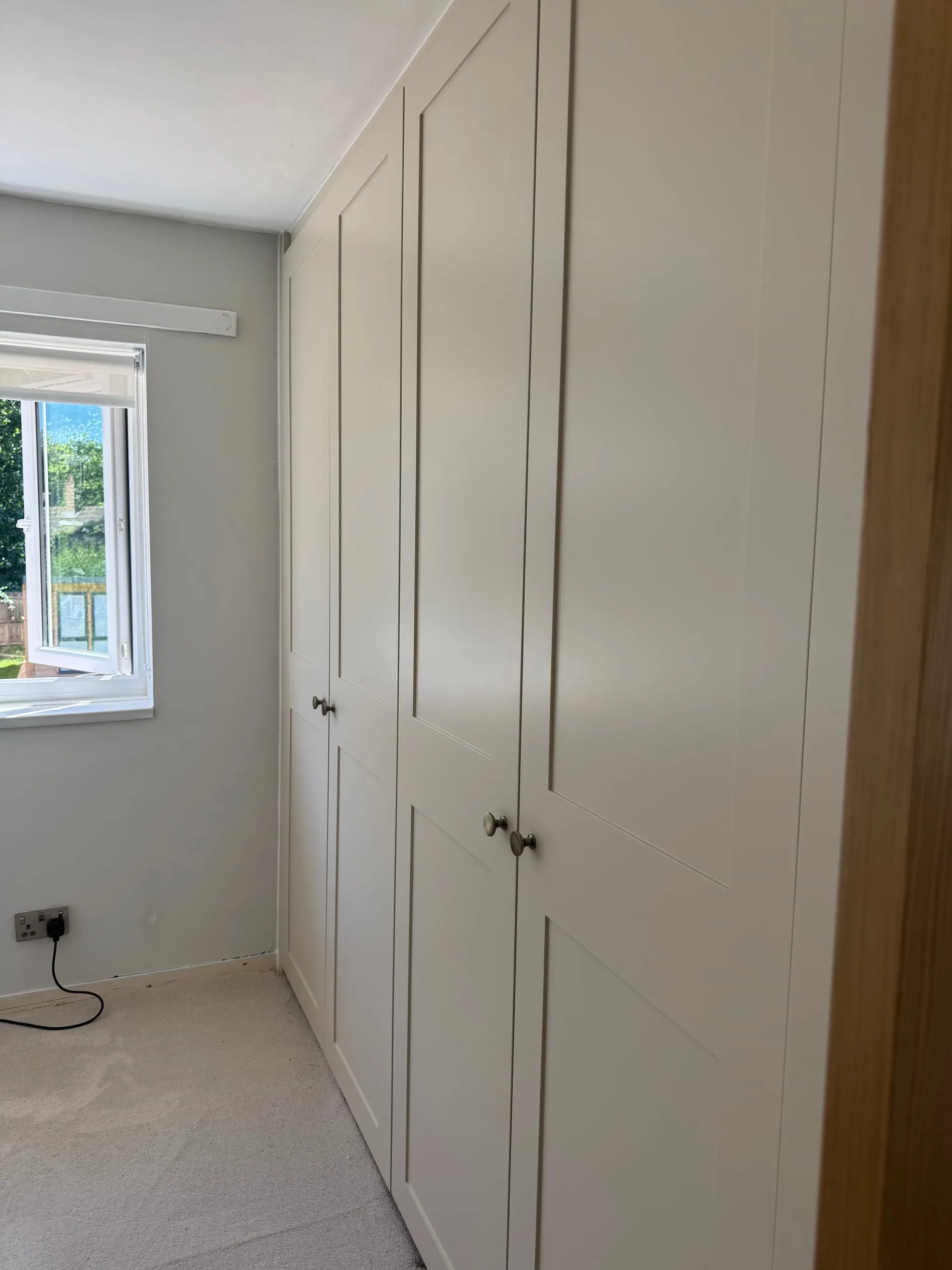 Painted Shaker Wardrobes, Seagull Bespoke Interiors