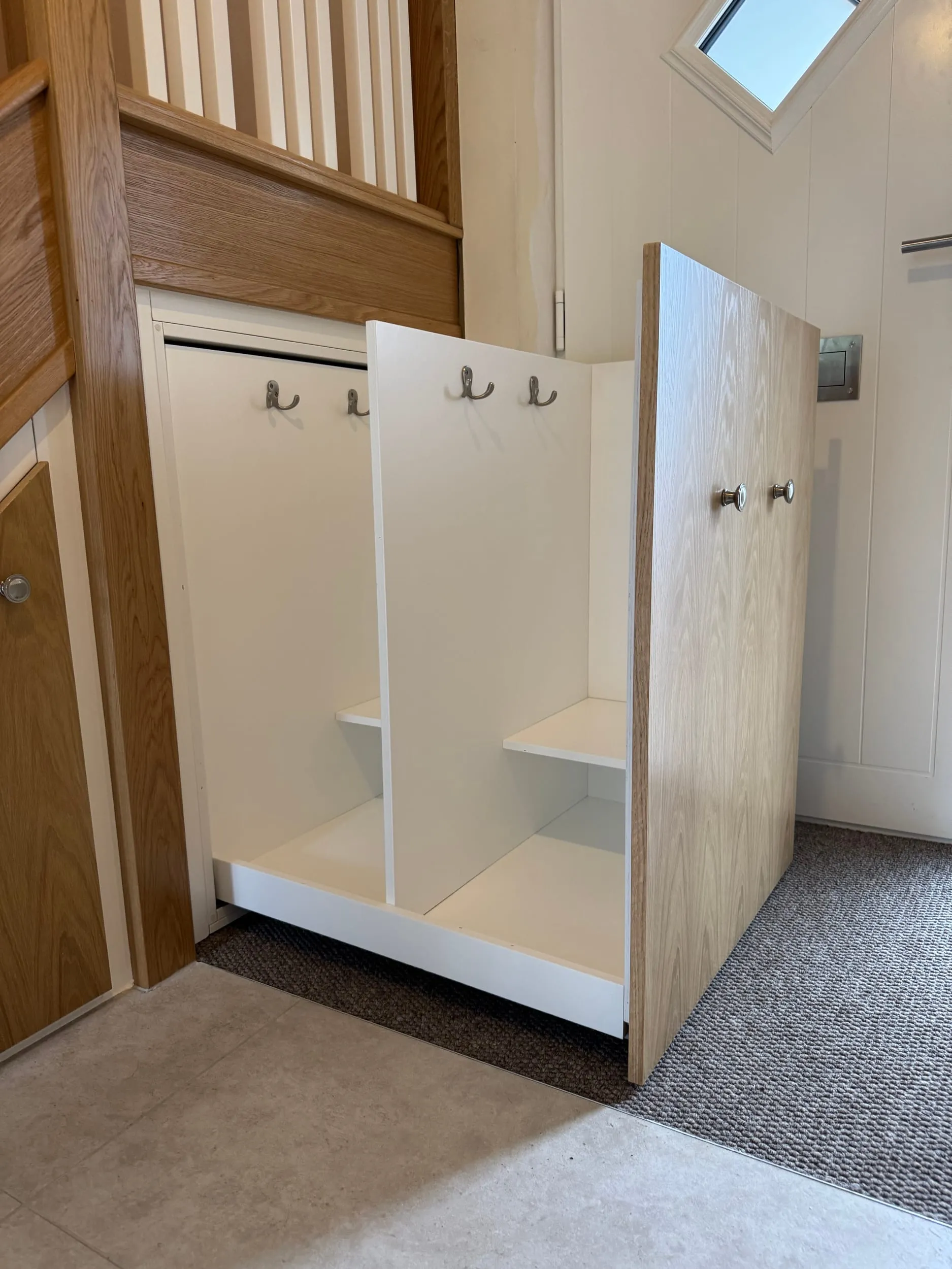 Under Stairs Pull-Out Storage, Seagull Bespoke Interiors