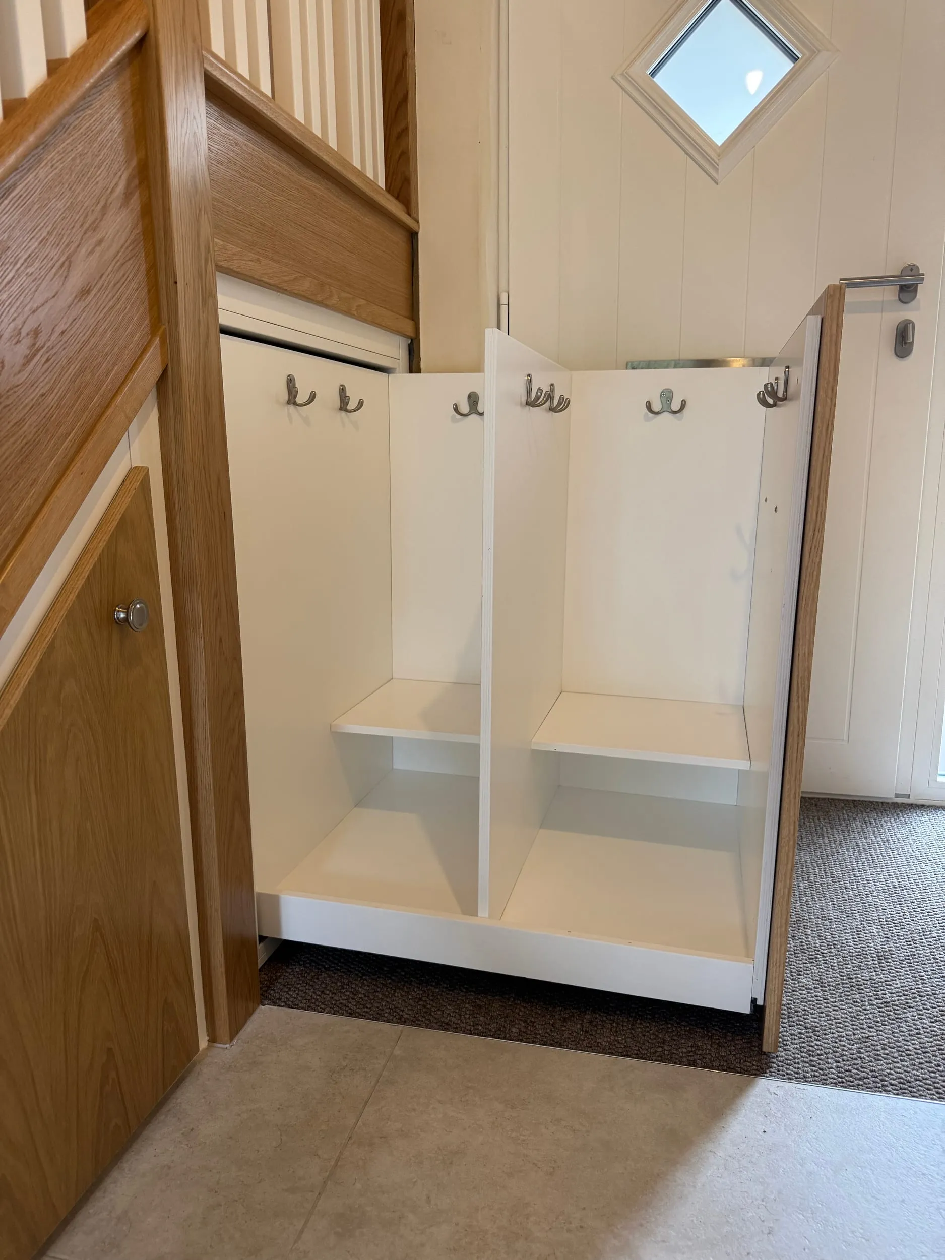Under Stairs Pull-Out Storage, Seagull Bespoke Interiors